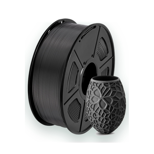 3D printing filament spool and printed vase